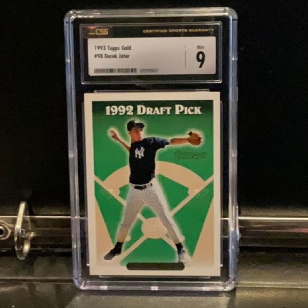 1993 Topps Gold #98 Derek Jeter CSG9