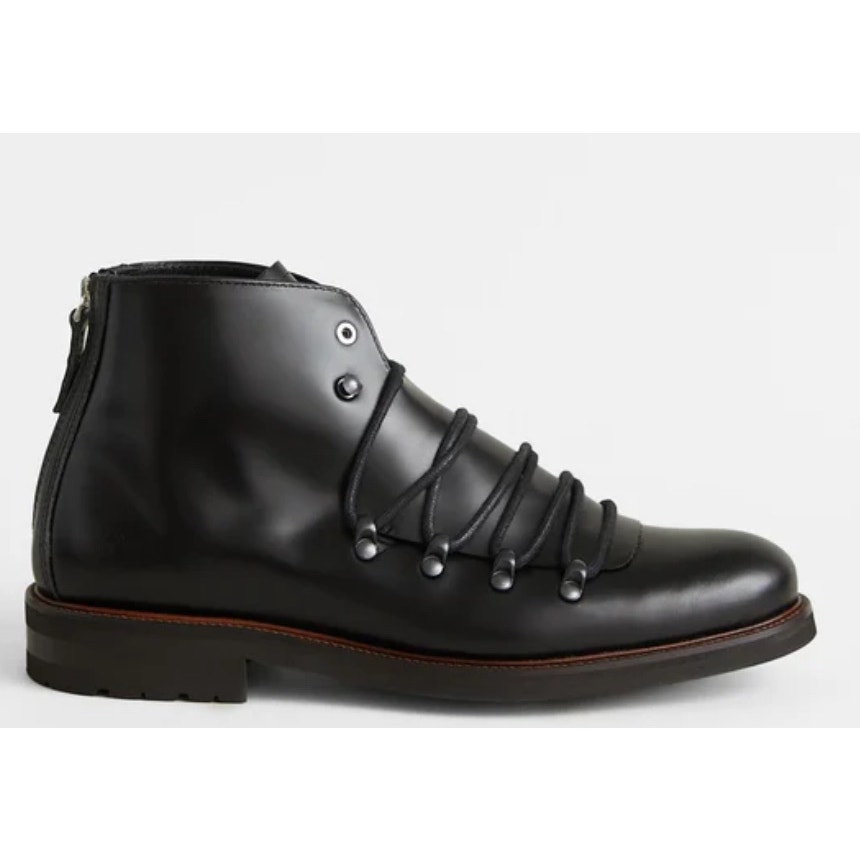 WANT Les Essentiels Eriksson Women's Leather Alpine Boot Black Sz 40 US 10
