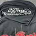 Ed Hardy by Christian Audigier Jacket Men 2XL Black Embroidery Los Angeles Y2K