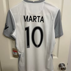 Nike NWSL Orlando Pride MARTA Soccer Jersey Champion Brazil Very Rare