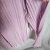 Free People Lilac Purple Ribbed Longline Linen Blend Duster Cardigan Size Small