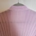 Free People Lilac Purple Ribbed Longline Linen Blend Duster Cardigan Size Small
