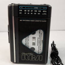 rca premier series cassette player/ radio