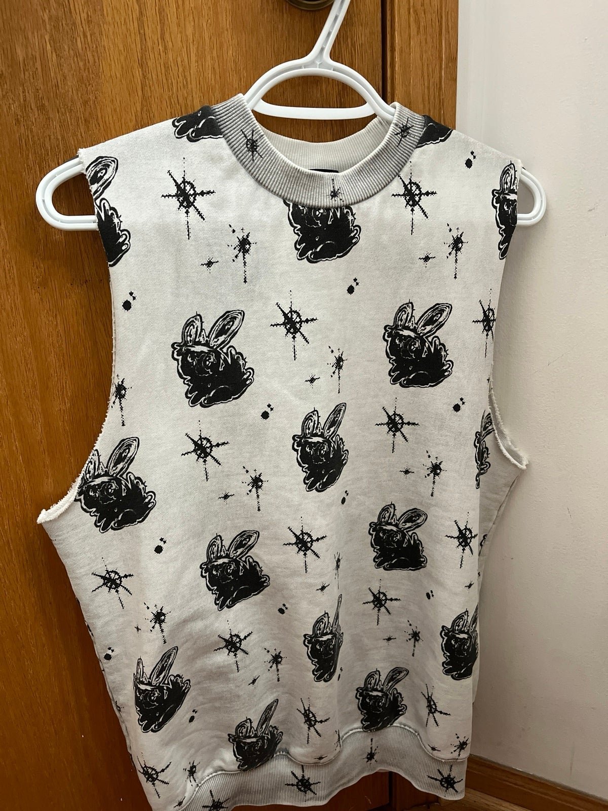 we11done bunny prints tank