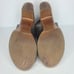 Dansko Danae Perforated Slingback Mule Sandals Metallic Pewter EU 38