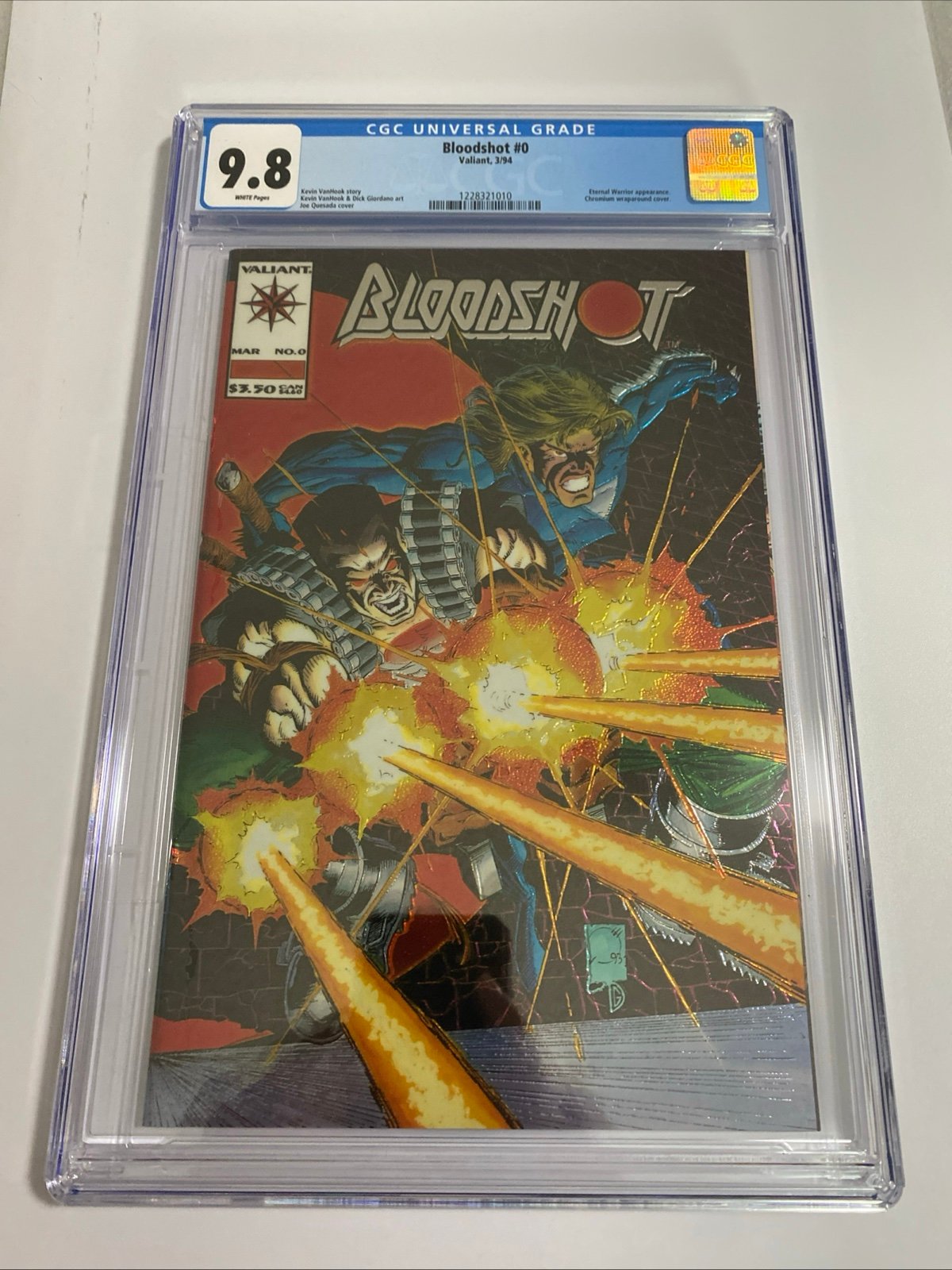 CGC 9.8 Bloodshot #0