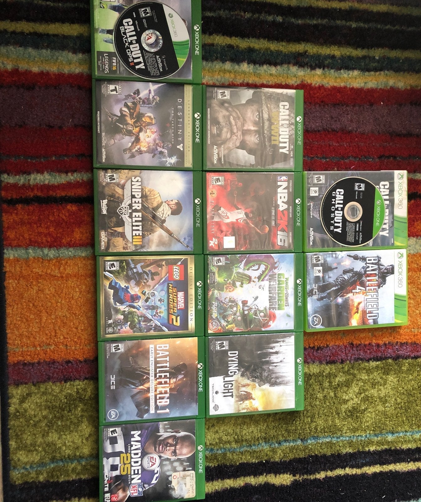 Xbox One Video Game Lot