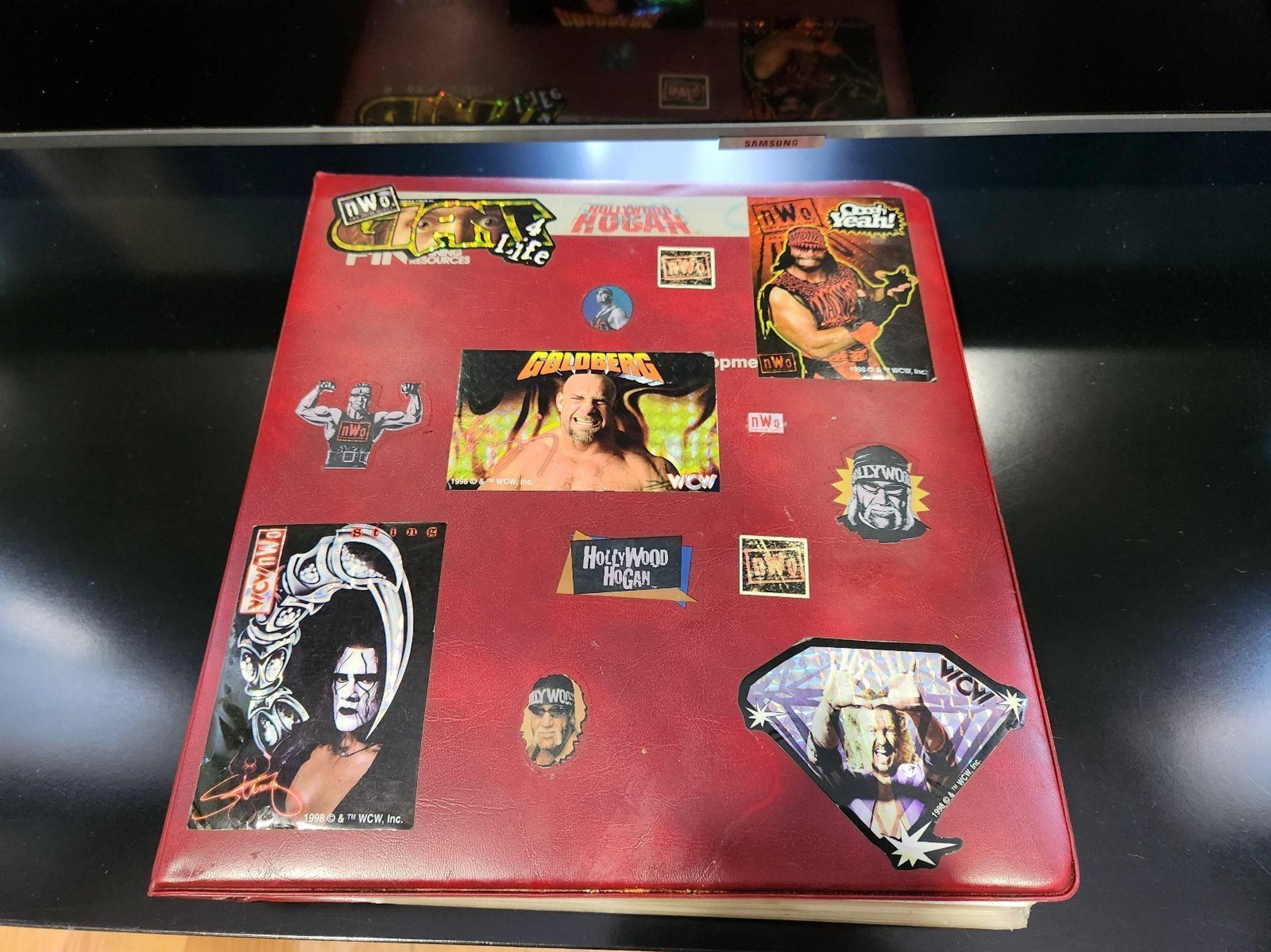 Wwf and Wcw cards