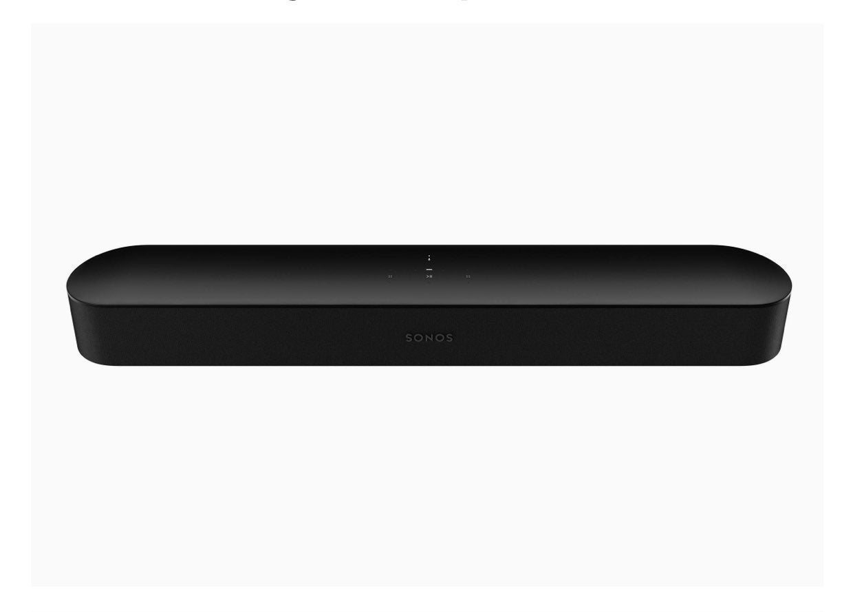 Sonos Beam Wireless Soundbar Speaker Shadow Edition