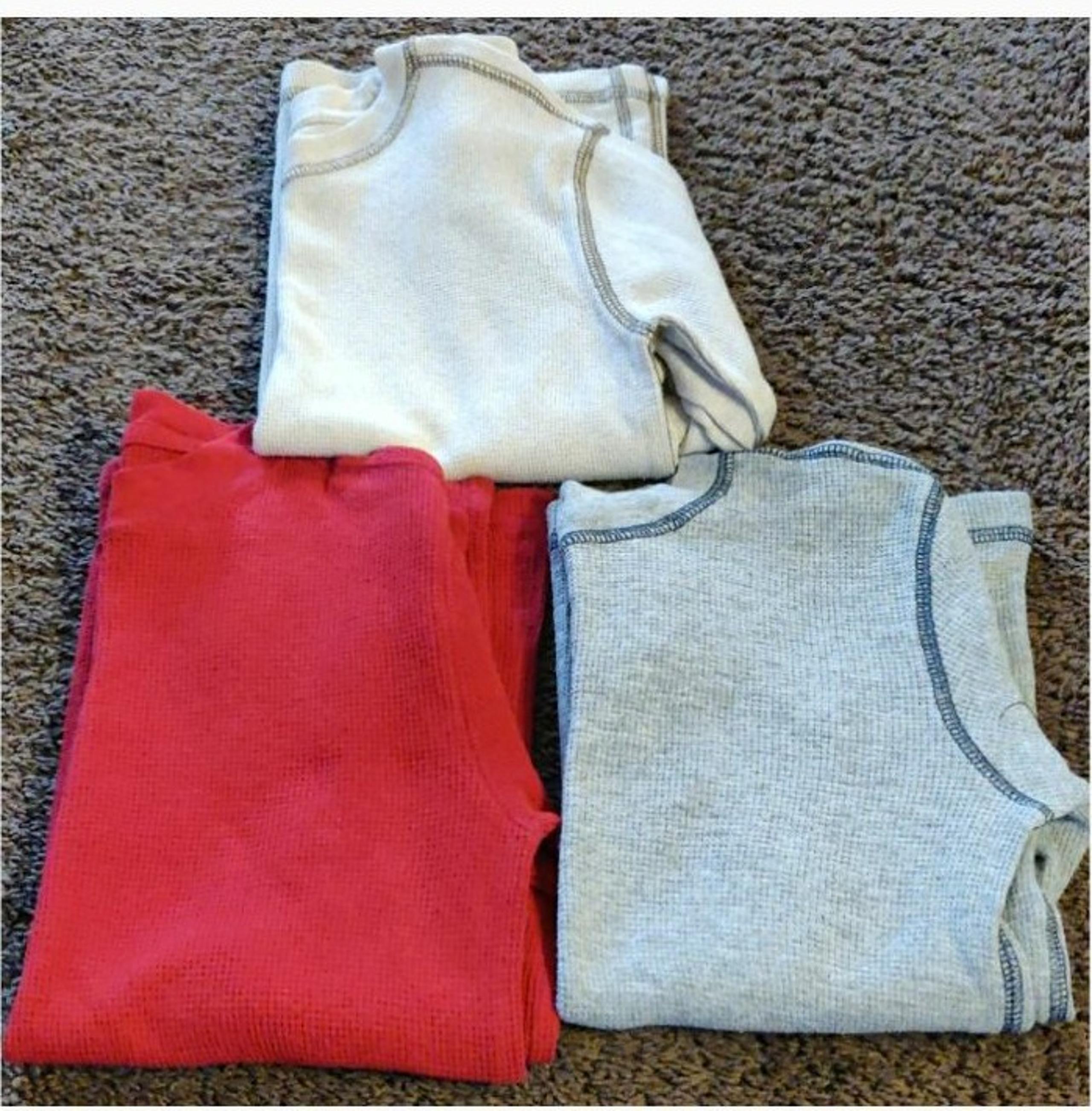 Set of 3 Boy's Thermal Shirts