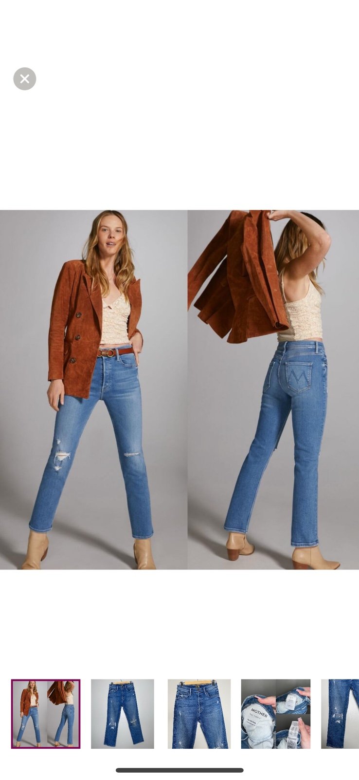 Mother the tomcat jeans