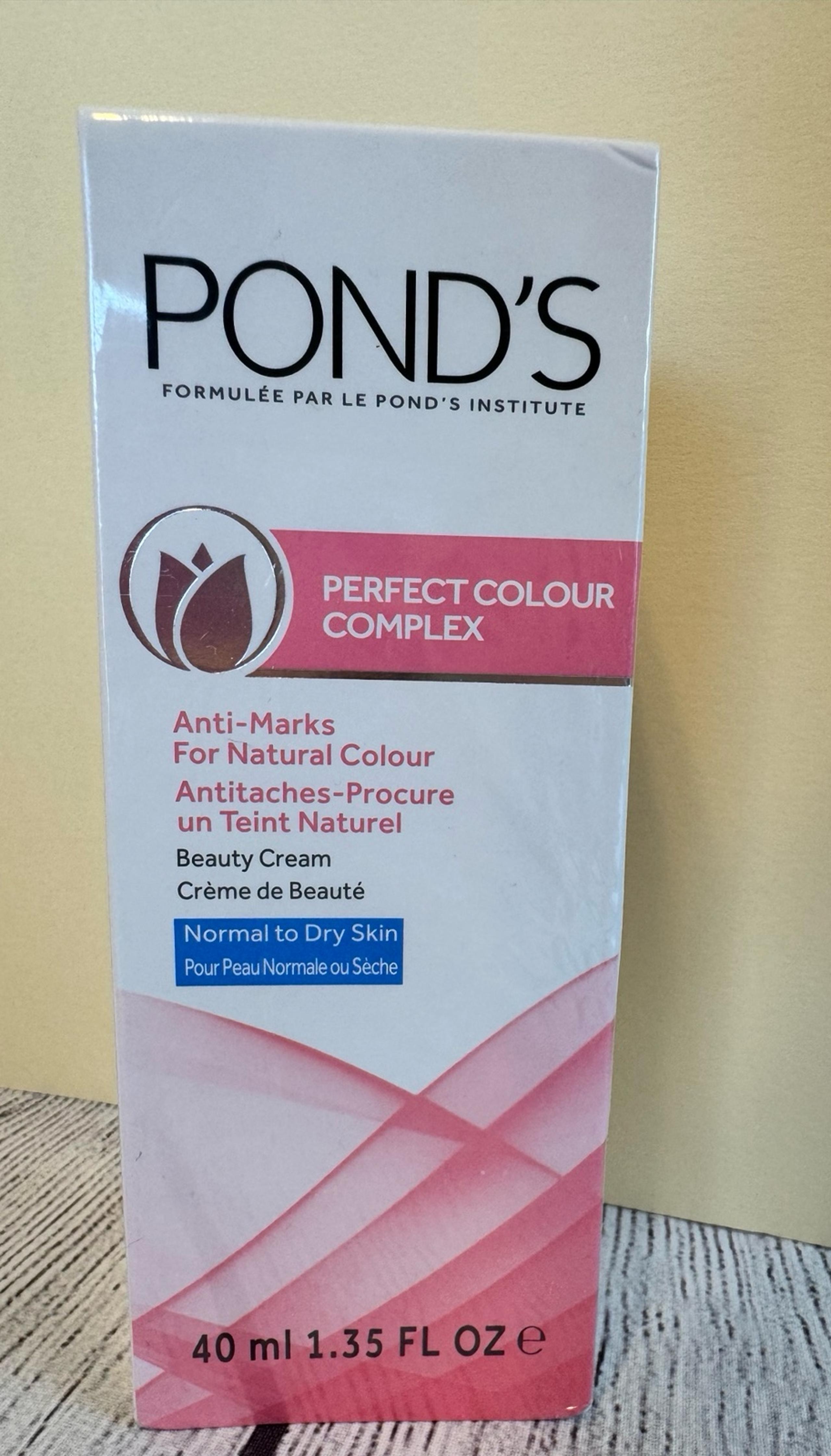 Ponds perfect colour complex beauty cream