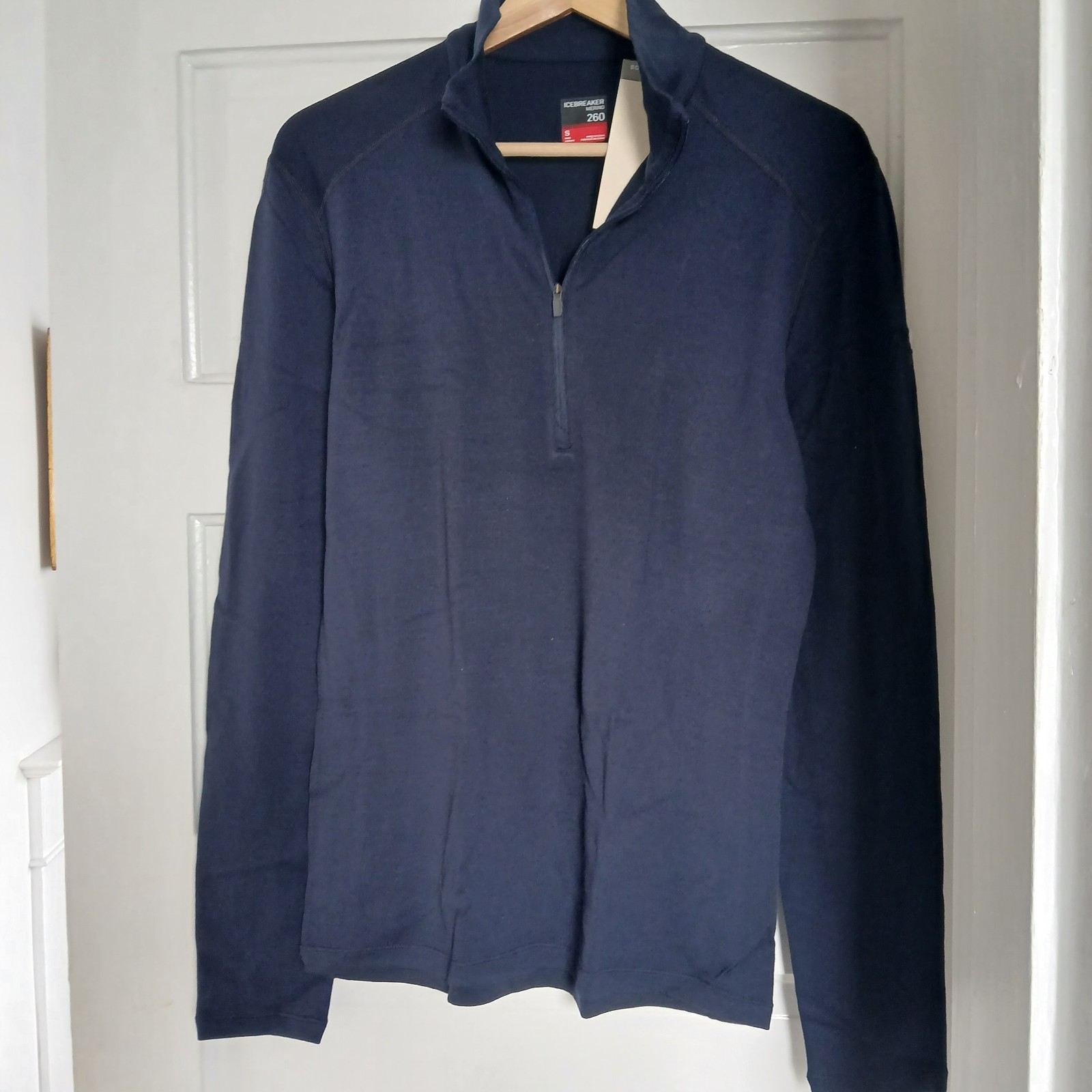 Merino 260 Tech Long-Sleeve Half-Zip Base Layer Top - Men's Midnight Navy Small