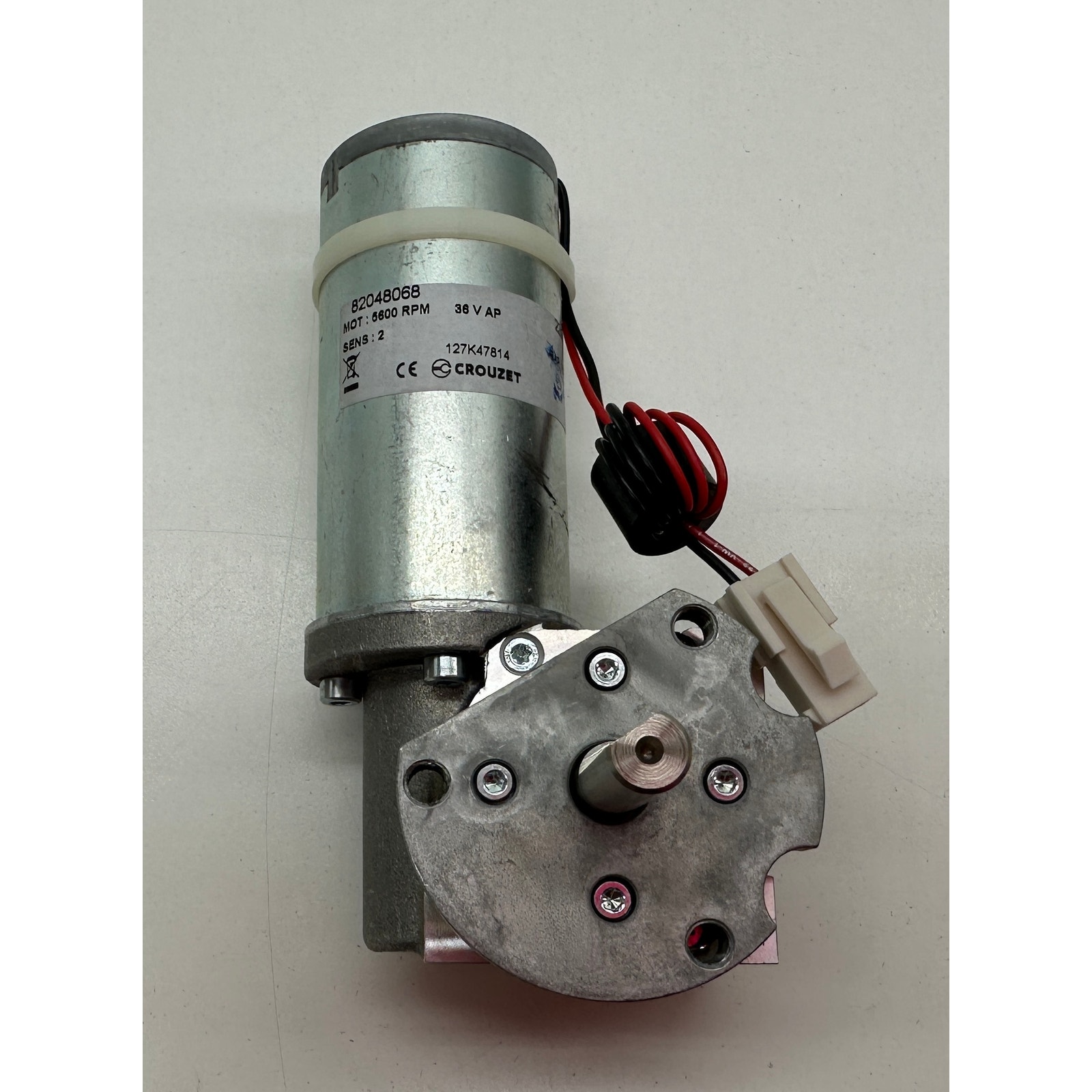 Crouzet 82048068 Right Angle Gear Motor 36v 5600rpm NEW #87A