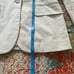 Theory career office blazer women’s size 4 light grey with accents of white