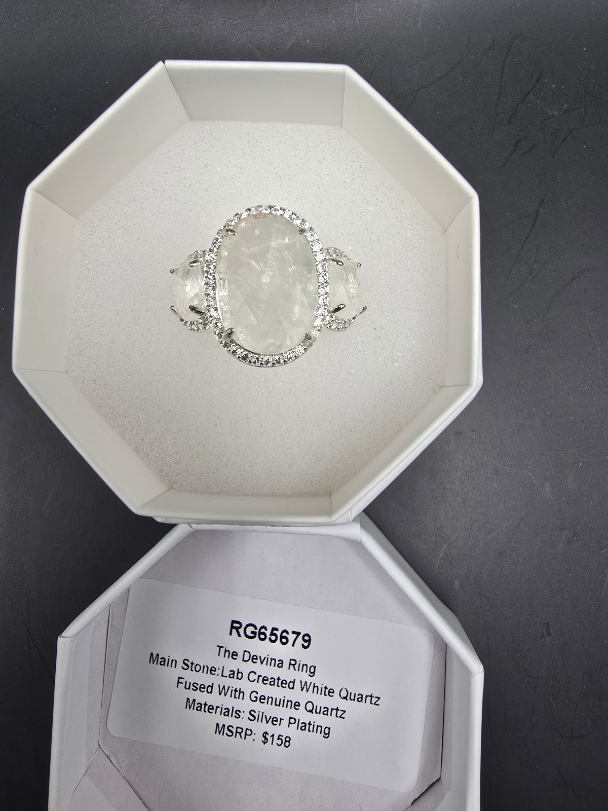 Bomb Party Resort Wear Ring The Devina Ring RG65679 Size 7