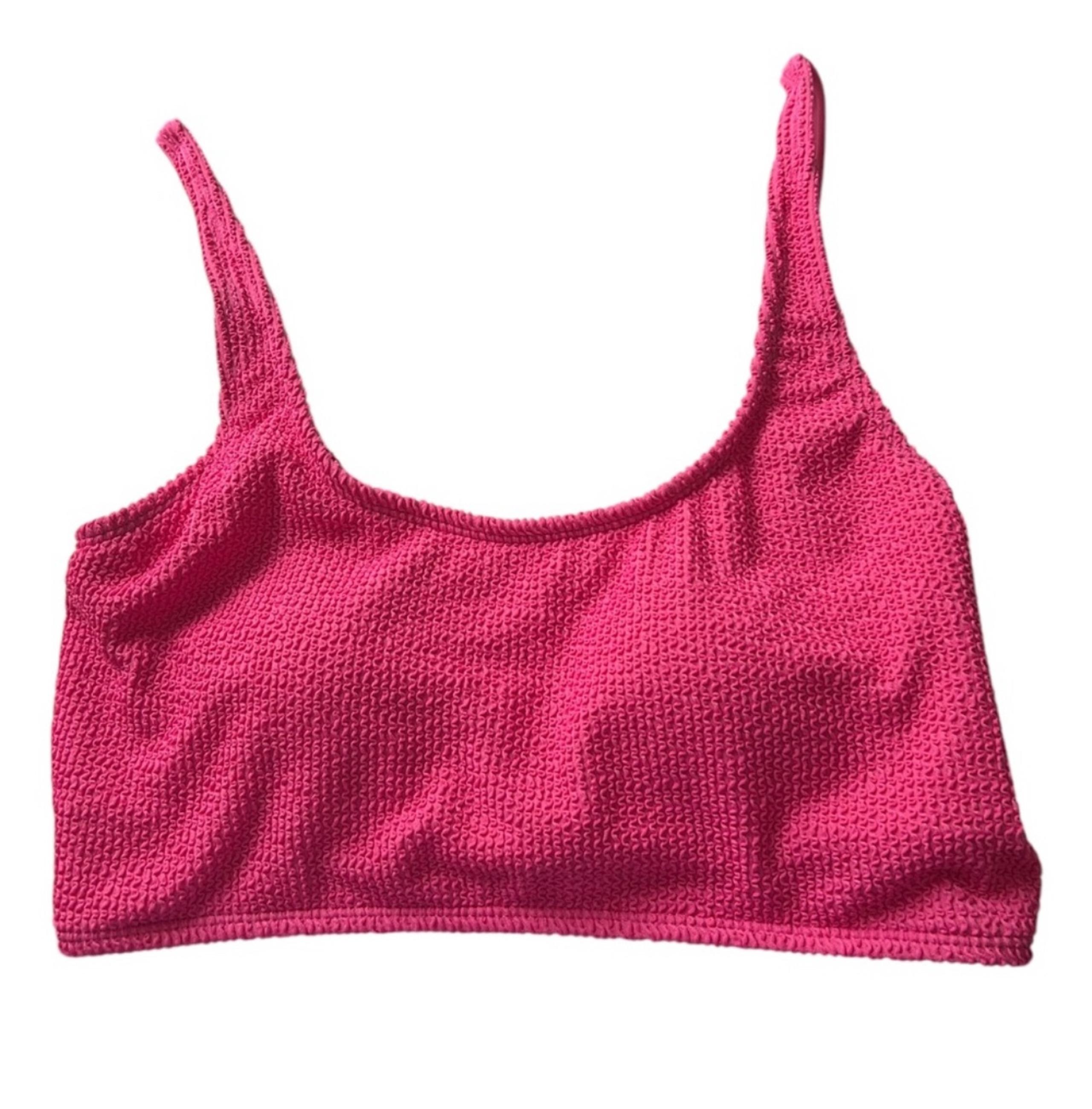 Bar III Candy Kiss Long Line Swim Bikini Tank Top
