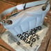 Ted Baker crossbody bag in pale blue.