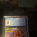 Pokemon charizard & braixen graded 8