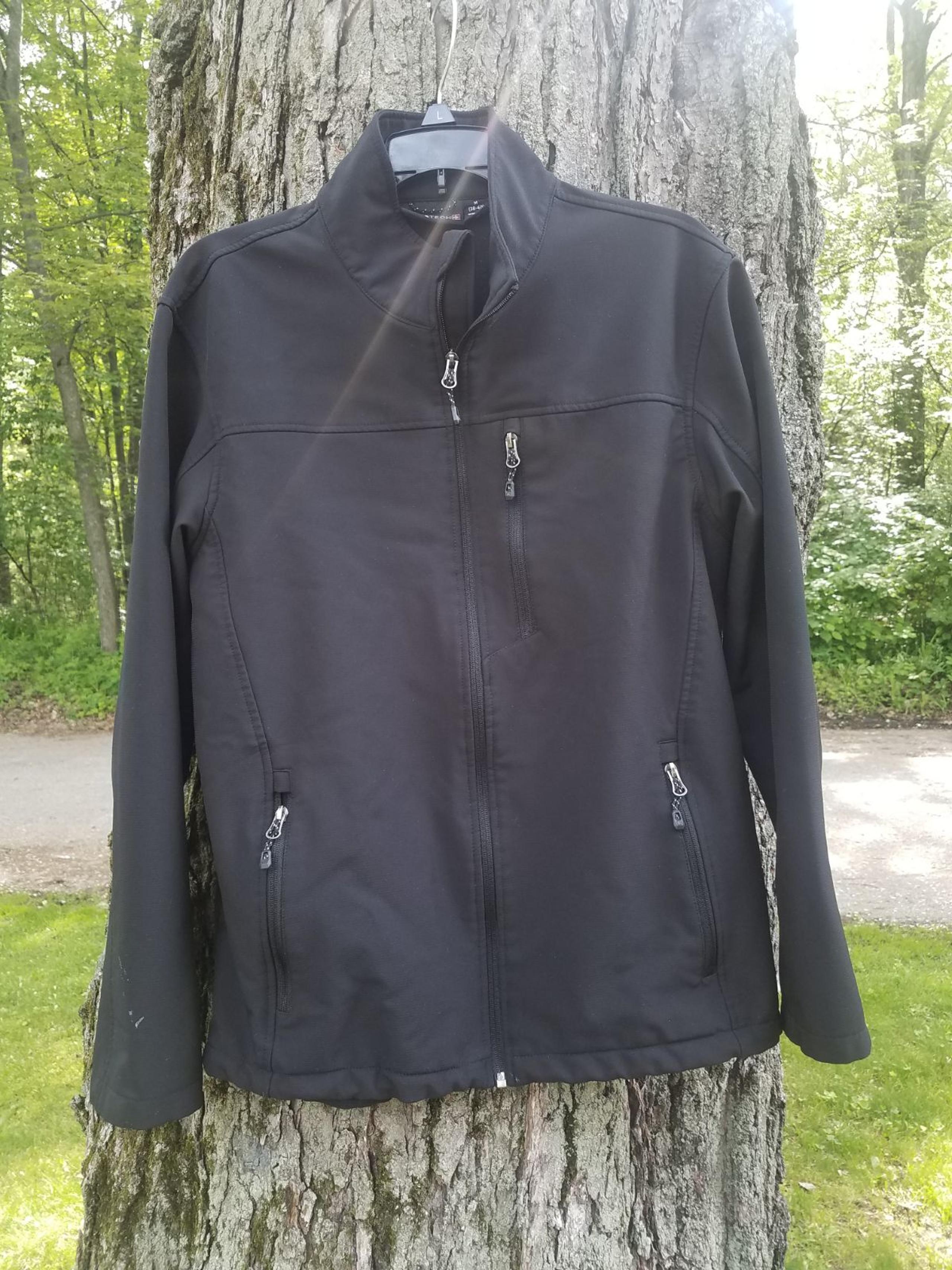 Mens K-Swiss Black Jacket Size Medium 38