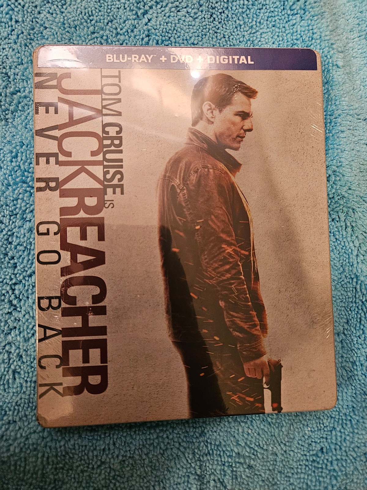Jack Reacher Never go back Blu-ray Steelbook