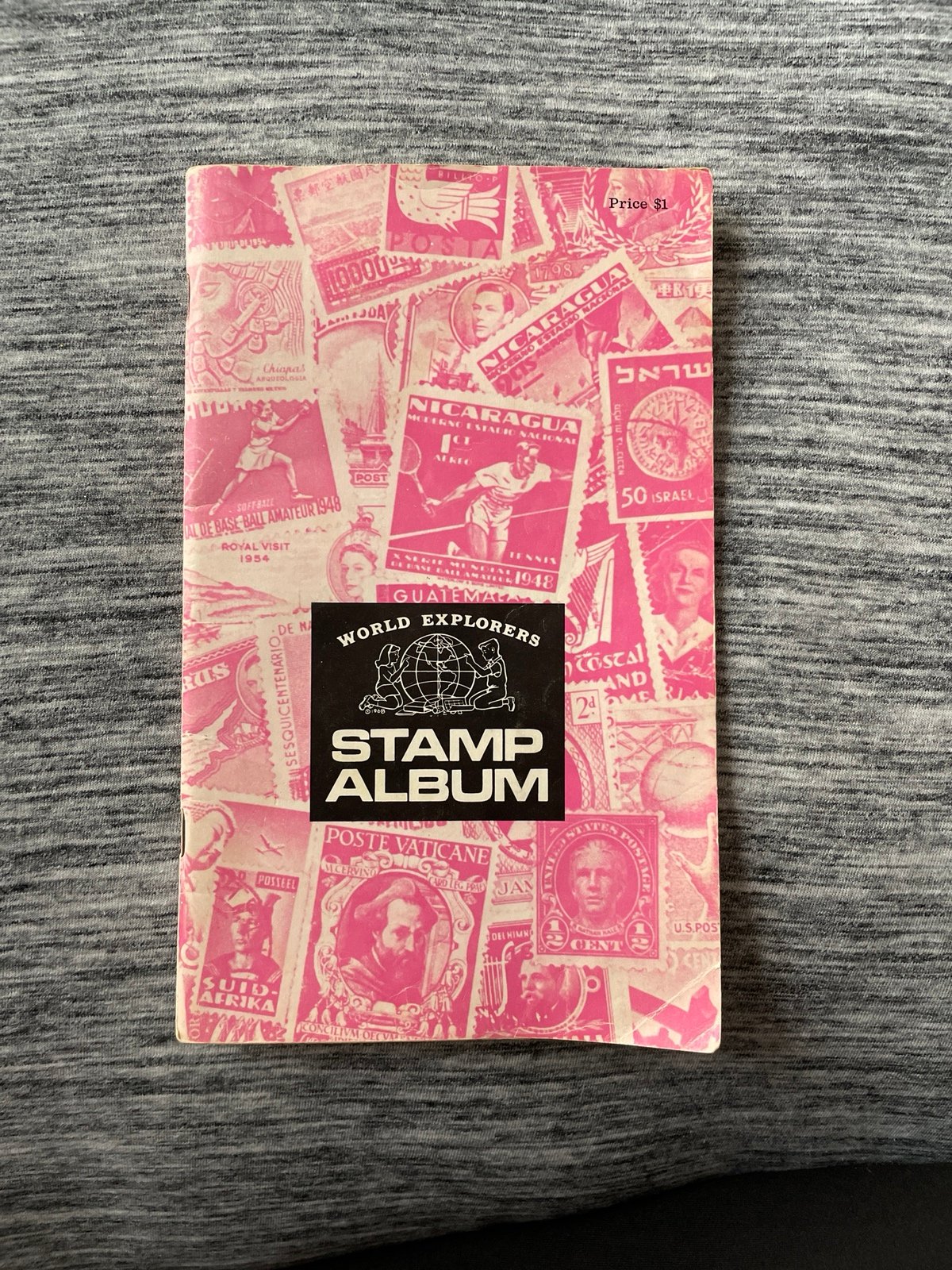 Vintage Stamp Book