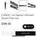Lange Le Vapour Flat Iron