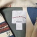 TOMMY BAHAMA 100% Silk Hawaiian Camp Shirt Men Sz L Beige Fish Starfish Tropical