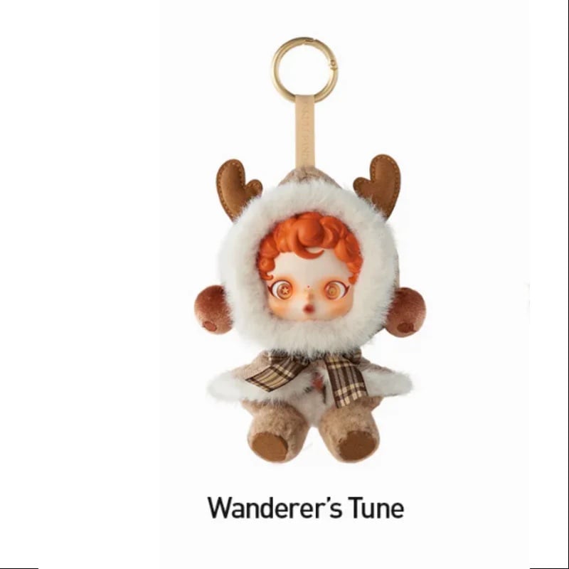 POP MART SKULLPANDA WINTER’S SYMPHONY CONFIRMED PLUSH PENDANTS- Wanderer’s Tune