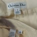 CHRISTIAN Dior Vintage Womens Cream Textured 2 piece skirt suit set office Sz 8