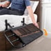 26” to 42” Stander EZ Adjust Bed Rail w/ Swing-Down Safety Guard Railing & Pouch
