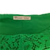 ZARA Woman High Waisted Lace Kelly Green Shorts Ruffles