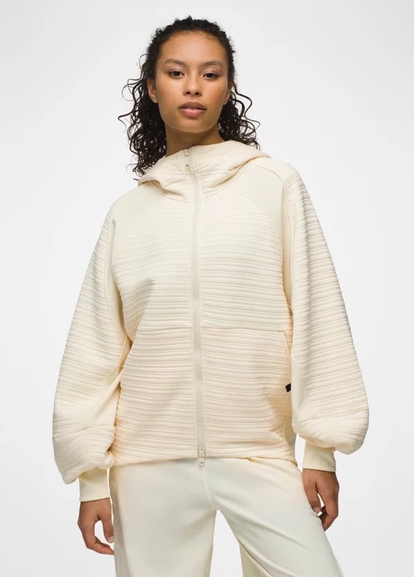 PrAna Women's Send Off Jacket Sweet Cream L