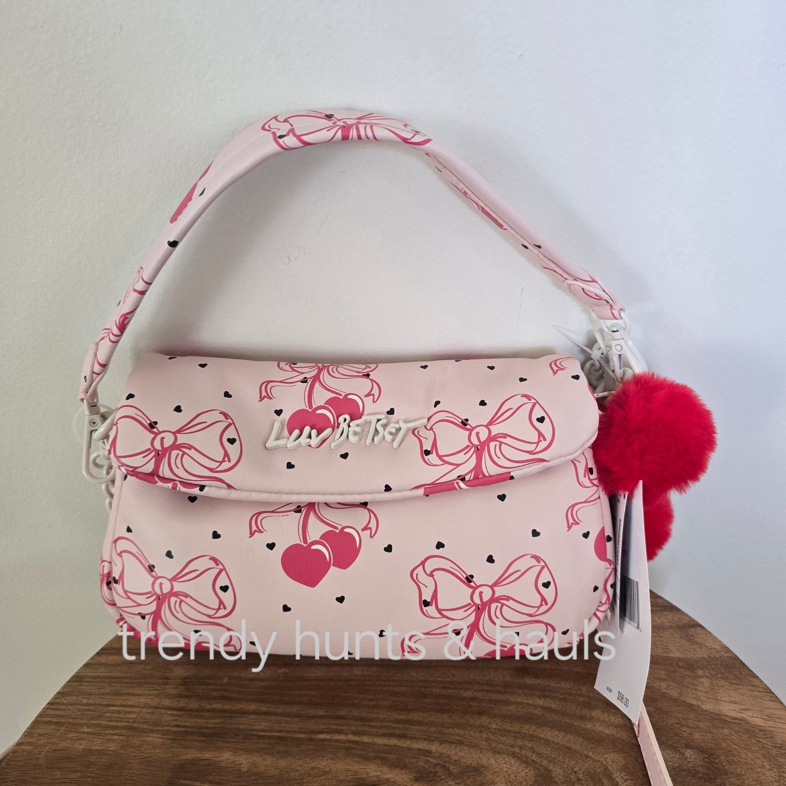 Betsey Johnson cherry shoulder bag