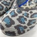 Rothy’s The Flat Shoes In Spotted Grey Animal Print Slip On Knit Casual Size 7