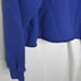Levi's Cropped Hoodie Sweatshirt Womens XL Pullover Drawstring Blue Logo Top