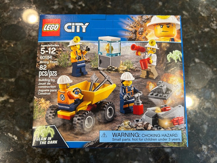 Lego City 60184 Mining Team BRAND NEW 100% SEALED 82 Pieces Discontinued