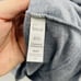 Felina Womens Size Large Ribbed Taylor Boyfriend Sleep Sweatshirt Gray Blue 1636
