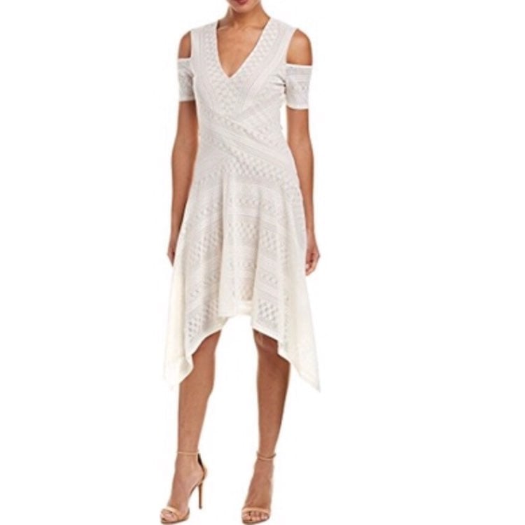 BCBGMaxAzaria Asymmetrical Dress
