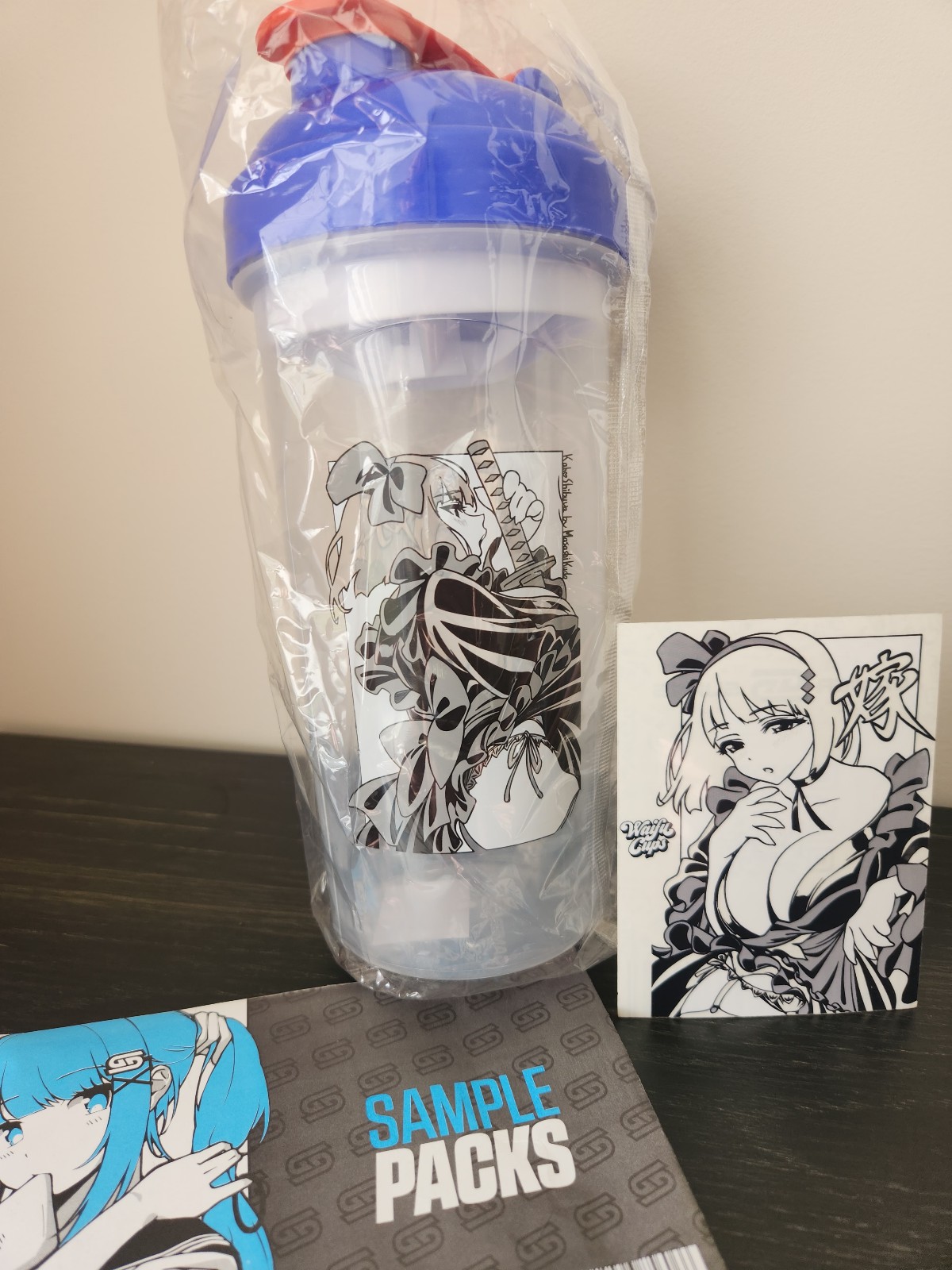 Gamersupps x Kaho Shibuya V2 Creator Waifu Cup + Sticker + Samples