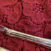 Three Sterling handle flatware dinner knives