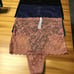 3Pcs.No Show Mesh High Waist Thong Panty