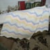 Antique crocheted baby blanket