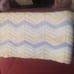 Antique crocheted baby blanket