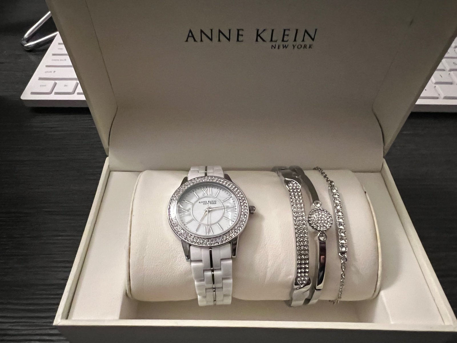 anne klein ceramic watches for women