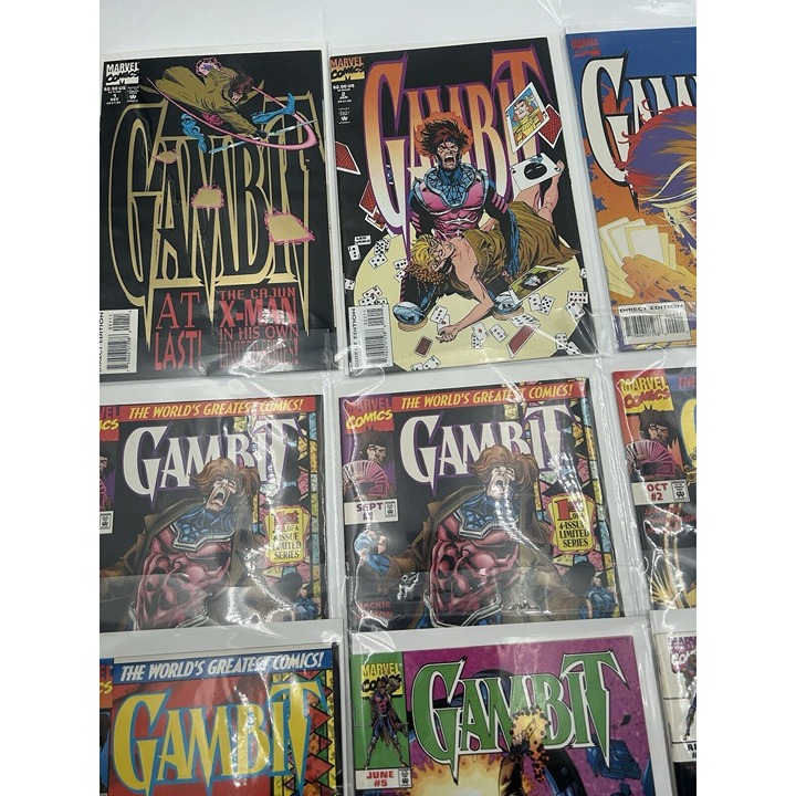 Lot of 19 Gambit Mixed Lot Vol 1, Vol 2 + Extras
