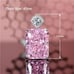 The Pink Panther pendant necklace in silver