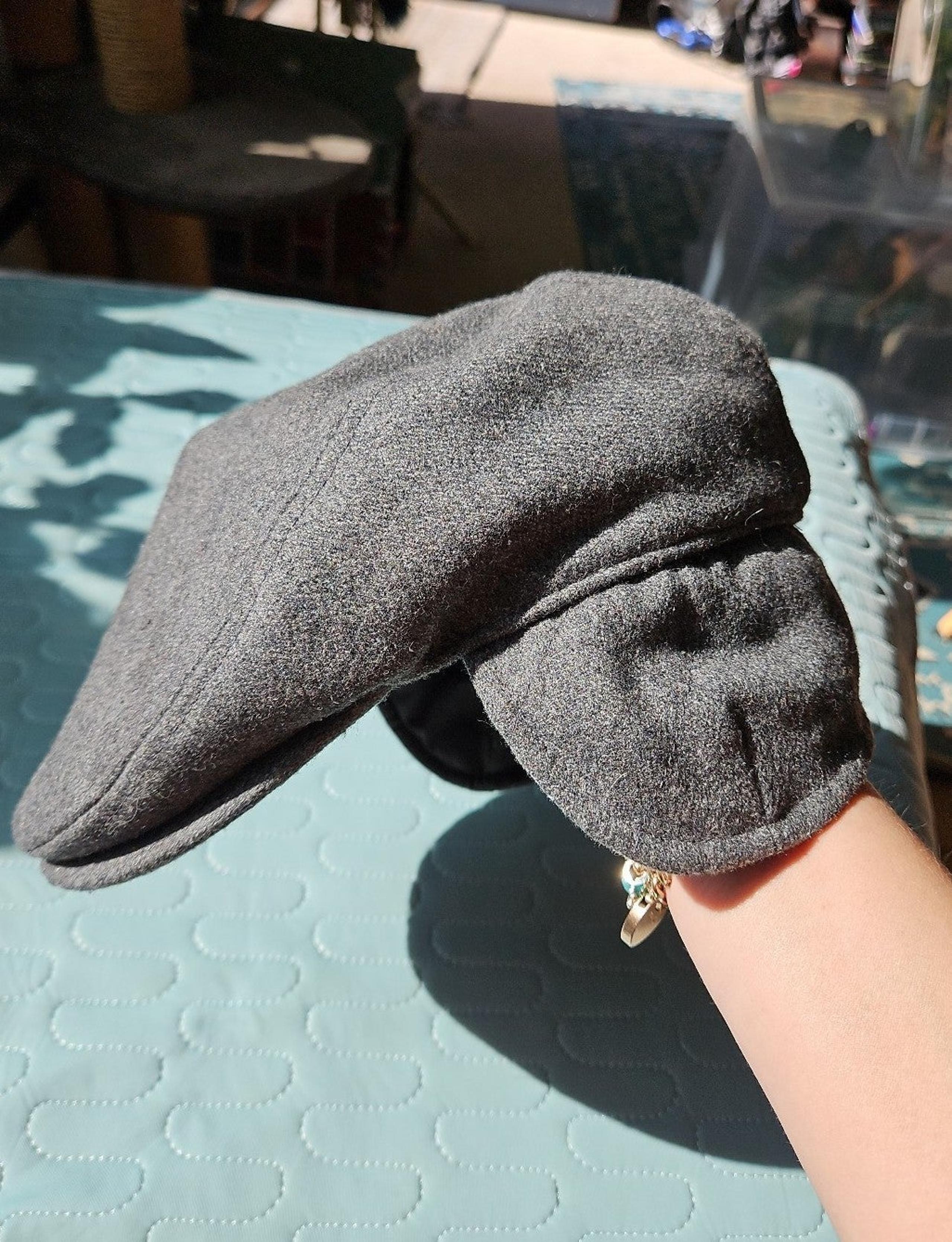 Dockers L/XL grey flat newsboy fidora hat
