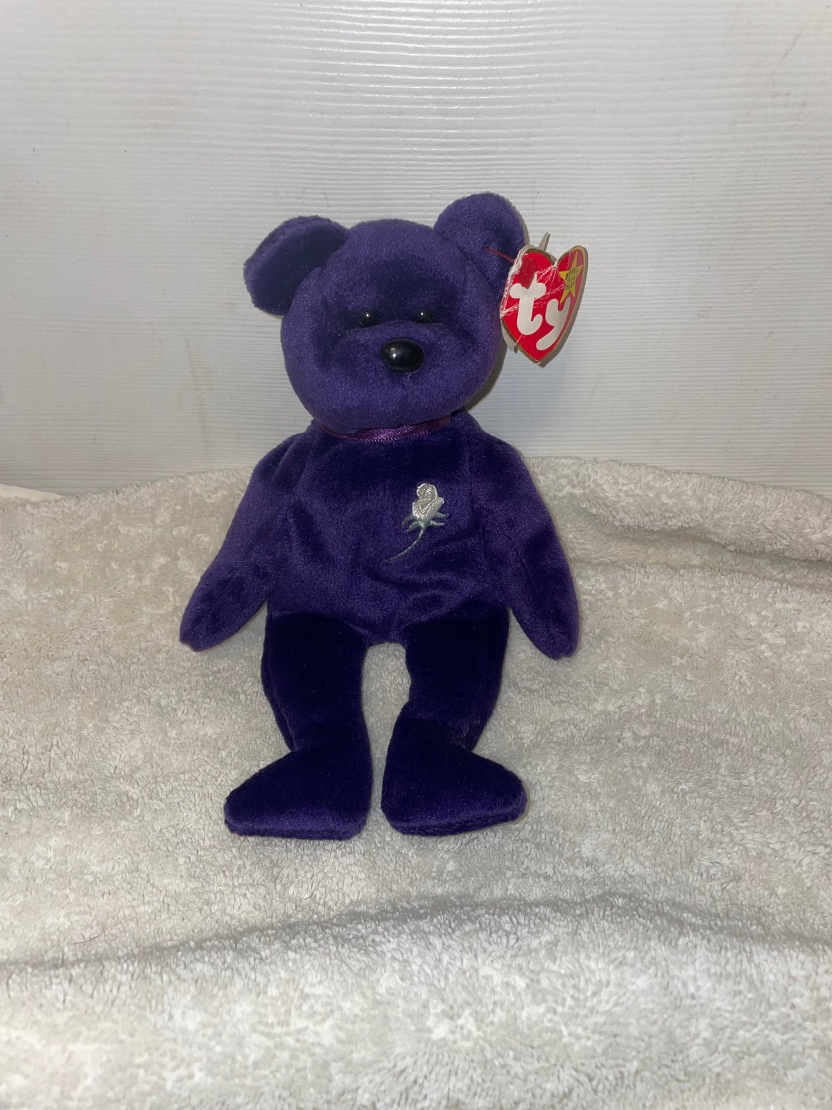 Rare 1997 Princess Diana Beanie Baby Error “OakBrook” Toosh Tag With Red Star