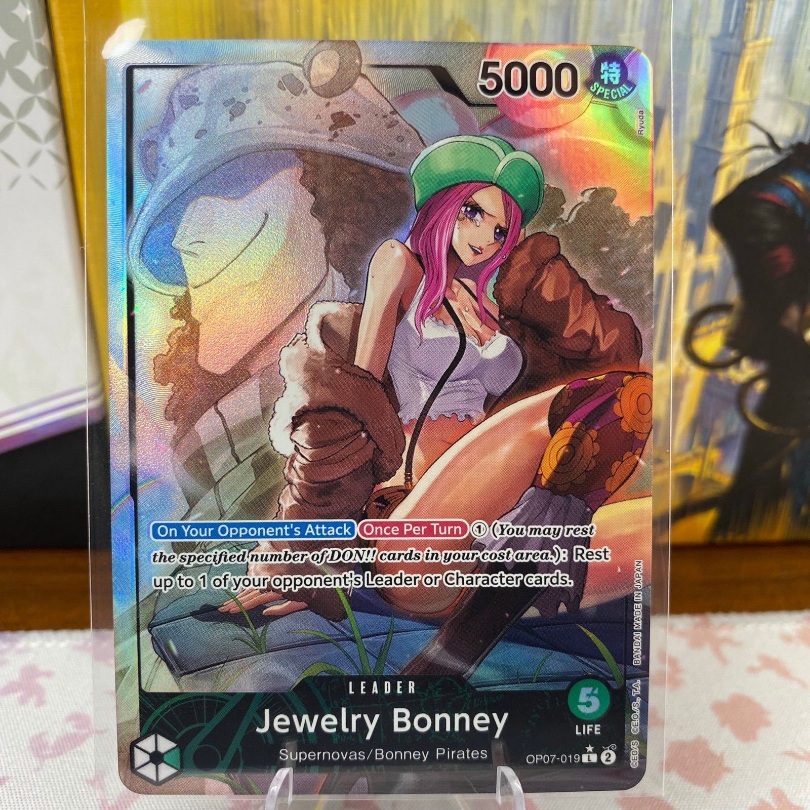 Jewelry Bonney OP07-019 L - Parallel - 500 Years in the Future OP07